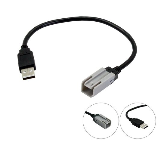 USB CAB 822 Adapter for oem USB, Fiat 500L, Ducato