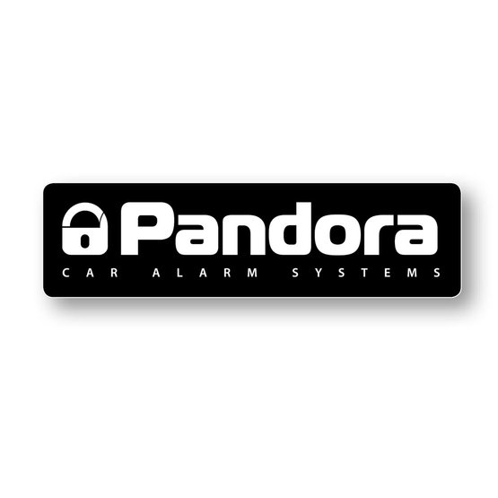 PANDORA LP COVER BLACK advertising board with logo for the license plate
